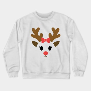 Rudolph Face Crewneck Sweatshirt